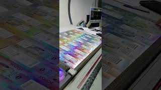 LED UV Offset Lithographic packaging Printing Manrolland Sheetfed [upl. by Robbert]