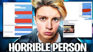 Morgz Is A HORRIBLE Person Off Camera DISGUSTING Texts leaked [upl. by Naziaf]