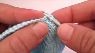 DIY TUTO CROCHET APPRENDRE LA MAILLE COULEE [upl. by Seravat575]