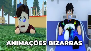 As ANIMAÇÕES do ROBLOX são BIZARRAS [upl. by Parke]