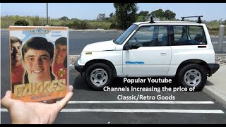 Geo Tracker Suzuki Sidekick value  just went up thanks to TFL  Popular channel influence on prices [upl. by Ecnarf]