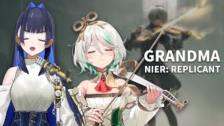 Ouro Kronii amp Cecilia Immergreen  Grandma NIER Beautiful Performance【Hololive EN】 [upl. by Timon953]