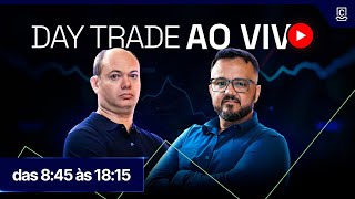 DAY TRADE AO VIVO DA CM CAPITAL Miniíndice Minidólar Ações e Futuro de Bitcoin 171024 [upl. by Eivla]