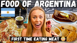 BEST FOOD IN BUENOS AIRES 15 Argentine dishes [upl. by Ardnasak]