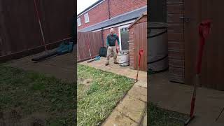 Garden Transformation For Young Mum shorts satisfying lawncare asmr gardenmaintenance garden [upl. by Nason]