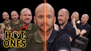 Sean Evans Interviews Himself While Eating Spicy Wings  Hot Ones [upl. by Araminta]