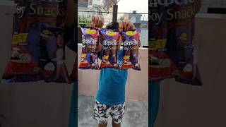 CHOCOLATE BOY SNACKS KURKURE GIFT PACKET 🤯 shorts [upl. by Neelahtak]