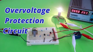 Overvoltage Protection Circuit with TL431 IC [upl. by Ahtiekal]