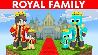 Having a ROYAL FAMILY in Minecraft [upl. by Ryhpez301]