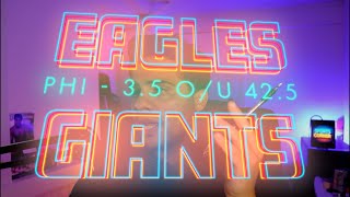 EAGLES VS GIANTS PREDICTION [upl. by Vudimir]