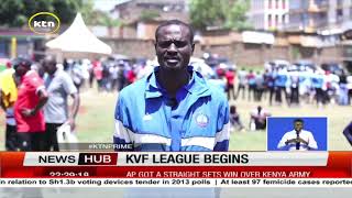 Kenya Volley Ball females league begins [upl. by Neersan]