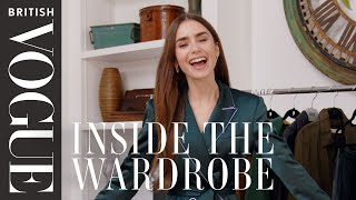 Lily Collins Inside The Wardrobe  Episode 14  British Vogue [upl. by Kayne]