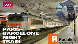 Trip report ParisBarcelone by night train 🇫🇷🇪🇸 [upl. by Joselow47]