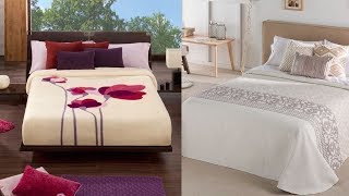 Luxuary Bedding set with pilow collection Handsome Bichanar chador with pilow and lace skirt [upl. by Mccormac137]