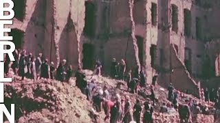 Berlin and Potsdam 1945  aftermath HD 1080p color footage [upl. by Eugine]