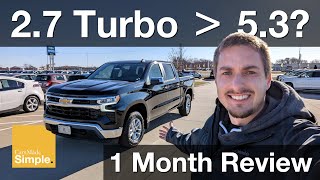 2023 Chevy Silverado 27 Turbo Impressions  One Month Review [upl. by Osbourn]