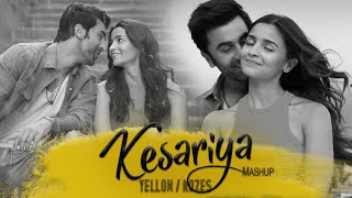 Kesariya Mashup  Yellow Rozes  Brahmastra  Arijit Singh  Ranbir K Alia  Kabira Bollywood LoFi [upl. by Yelkao966]