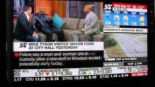 FULL INTERVIEW Mike Tyson tells off Canadian news anchor in an interview [upl. by Anilatac]