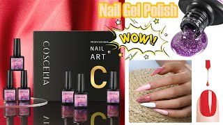 🔹🔸How To Apply Gel Polish On Short Nails  COSCELIA💅 [upl. by Bohlin250]