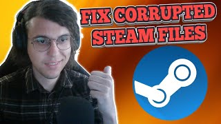 How To Fix Corrupted Game Files On Steam [upl. by Ahsienad]