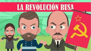 LA REVOLUCIÓN RUSA EN 20 MINUTOS  INFONIMADOS [upl. by Olotrab]