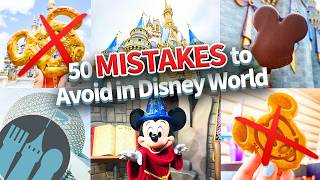 50 MISTAKES to Avoid in Disney World [upl. by Derfla]