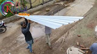 10×10 Roof shed roofdesign roofingwork [upl. by Aizirtap398]