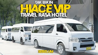 KASTA TERTINGGI Unit TRAVEL  HIACE Interior Mewah VIP [upl. by Siurad493]