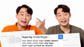 Nigel Ng amp Uncle Roger Answer the Webs Most Searched Questions  WIRED [upl. by Culosio452]