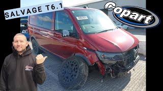 We Bought The Cheapest Salvage VW Transporter T61 From Copart [upl. by Worrell542]