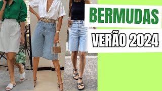 COMO ARRASAR DE BERMUDAS NO VERÃO 2024  MODA FEMININA [upl. by Barger]