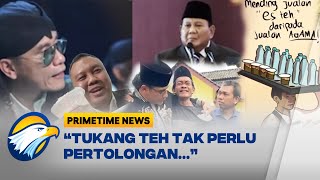 Usai Minta Maaf Hendri Satrio Miftah Rangkul Tukang Es Teh Dengan Intimidasi  Primetime News [upl. by Erdnaek]