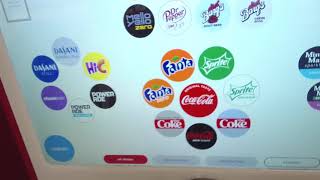 Using a CocaCola Freestyle Digital Soda Machine [upl. by Renato]