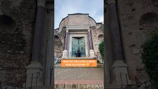 Most ancient door in Rome being opened and closed every day [upl. by Helmer27]