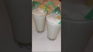 Pina Colada recipe1 minute pina colada by yummy Treatss71 [upl. by Nauqan]