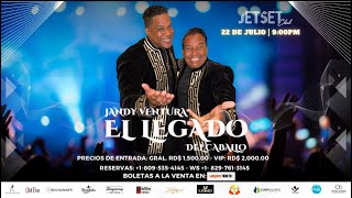 Promo JetSet Jandy Ventura El Legado del Caballo 22072024 [upl. by Eirek441]