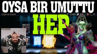 quotÇILDIRDIMquot Tüm Taşlarımı AÇTIM  RAID Shadow Legends Türkçe [upl. by Yalahs]