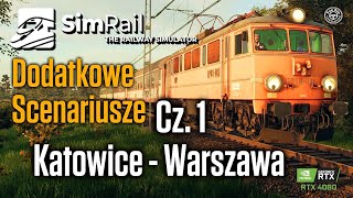 EP08 IR  Dodatkowy Scenariusz KATOWICE  WARSZAWA Cz 1  SimRail 35  🚉 Symulator Kolejowy [upl. by Zoa620]