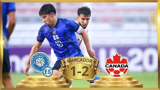 ⚽ El Salvador 1  2 Canadá ⭐ CONCACAF ⚽ NARRACIÓN CC BY 30 [upl. by Webber787]