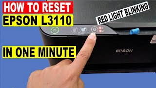 How to reset Epson L3110 ink pad is at the end of its service life  Epson L3110 resetter [upl. by Charles352]