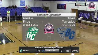 Mens Basketball Brevard vs Greensboro  27  7 PM [upl. by Ardell167]