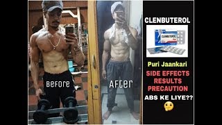 CLENBUTEROL RESULTS Full INFORMATION  Sacha GAYAN JAANKARI  SIFE EFFECT RESULTS AND PRECAUTION [upl. by Herrick]