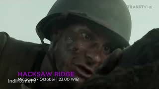 Kompilasi Promo Bioskop Trans TV Thriller Action  Hacksaw Ridge [upl. by Agiaf]