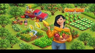 Spring Valley Farm GameGameplay Walkthrough Part 1 [upl. by Elacim222]