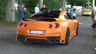 Supercars Arriving a Car Meet 488 Pista 992 GT3 BRABUS G63 Capristo 430 Scuderia Urus 296 GTB [upl. by Anivahs]