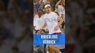 Roddick wins RIDICULOUS rally 👀 [upl. by Revned]