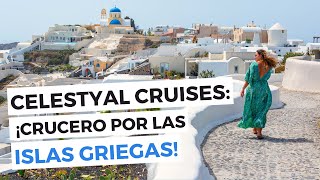 Crucero por las Islas Griegas  Celestyal Cruises  RELAX ABSOLUTO [upl. by Ayidan]