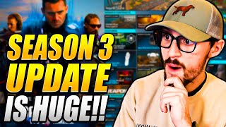 HUGE CHANGES Coming in Season 3 Rebirth Island New Game Modes New Weapons amp More In Warzone [upl. by Wetzell]