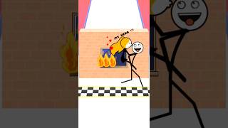 Stickman game level 37Lattest gaming gourangaviralshortsbarredgame [upl. by Sherill233]