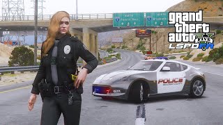 GtA 5 Lspdfr Playing As A Seacrest County PD NFS  Nissan 370Z Patrol gta gta5 lspdfr [upl. by Alida]